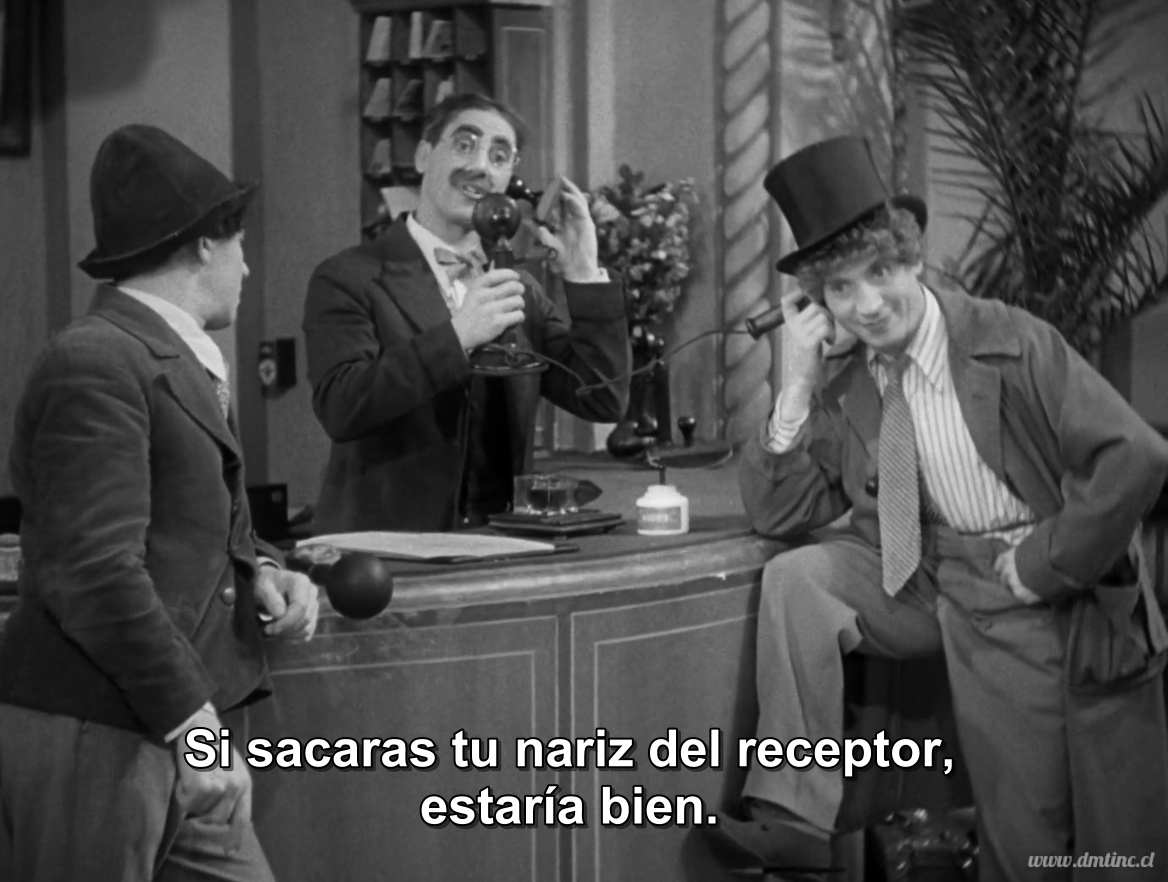 Los cuatro cocos[Hermanos Marx] [1929][1080p][Dual]