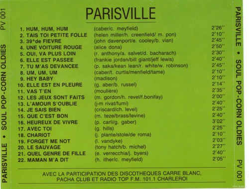 Parisville Vol 1 Back