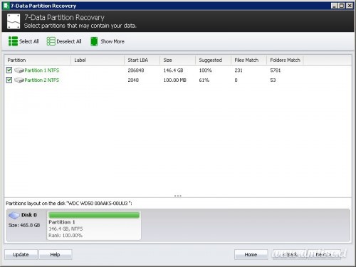 Portable 7-Data Partition Recovery