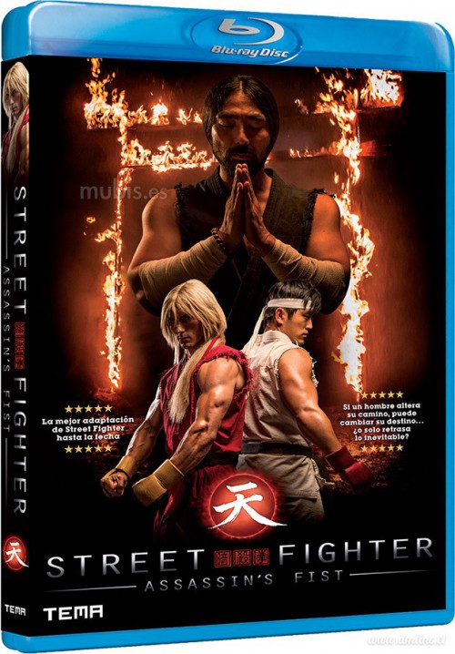 Street fighter assassins fist blu ray l cover