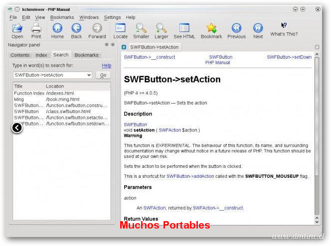 Portable KchmViewer
