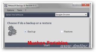Portable Hekasoft Backup & Restore