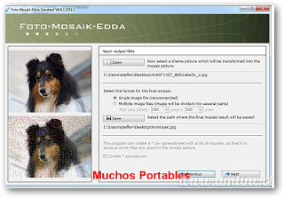 Foto-Mosaik-Edda Portable