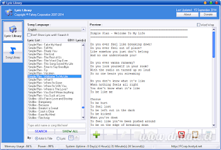 Portable Lyric Library