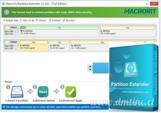 Portable Macrorit Partition Extender Professional