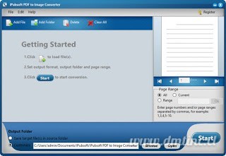 Portable iPubsoft PDF to Image Converter