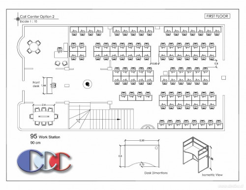 CALL CENTER FLOOR PLAN APPOINTMENT SETTING