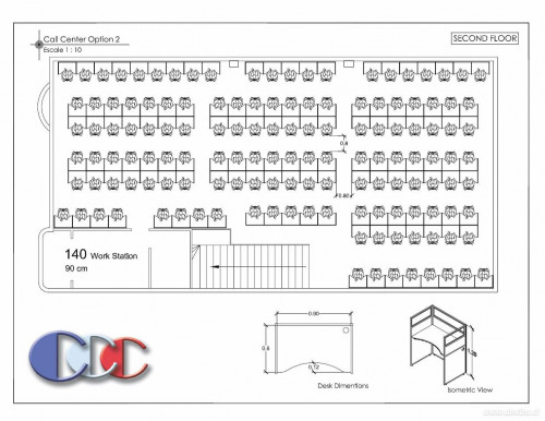 CALL CENTER FLOOR PLAN NEARSHORE