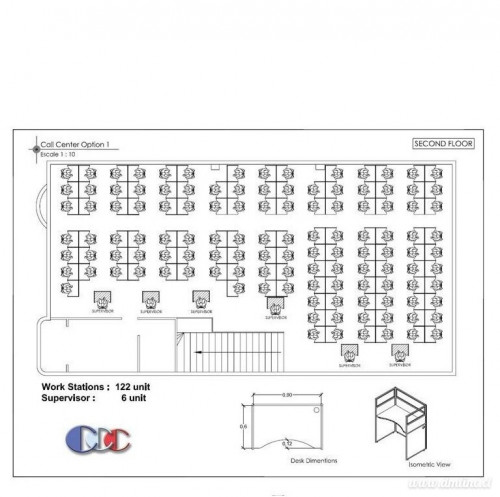 CALL CENTER FLOOR PLAN TELEMARKETING