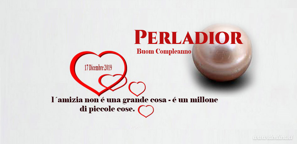 N72019 PERLA AUGURI