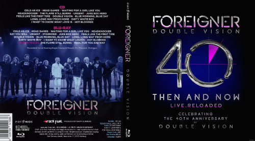 Foreigner Double Vision 40 cover