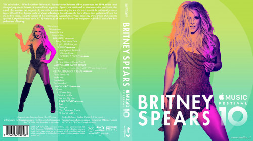 BRITNEY SPEARS APPLE MUSIC cover