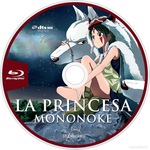 princess mononoke bluray cd